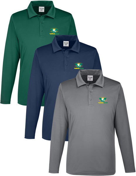 Picture of Team 365 Men's Zone Performance Long Sleeve Polo